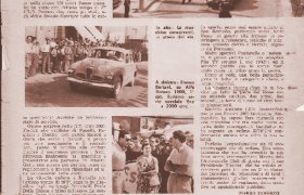 1954 - AUTOILLUSTRAZIONE - 16^ AOSTA GRAN SAN BERNARDO