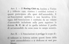 Statuto Racing Club 19